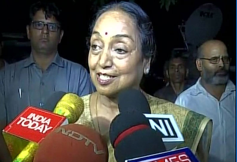 ஜனாதிபதி தேர்தலில் வேட்பாளராக அறிவித்த கூட்டணி கட்சிகளுக்கு மீரா குமார் நன்றி தெரிவித்தார்