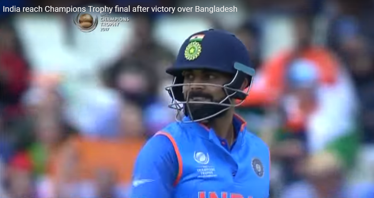 ஐசிசி சாம்பியன்ஸ்: இந்தியா வங்கதேசத்தை வென்று இறுதிபோட்டிக்குத் தகுதி