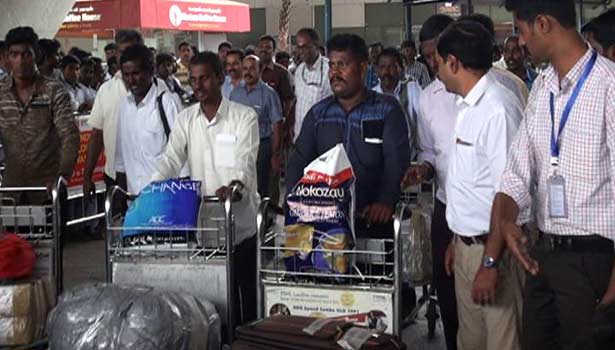 ஈரானிலிருந்து விடுவிக்கப்பட்ட மீனவர்கள் தமிழகம் திரும்பினர்