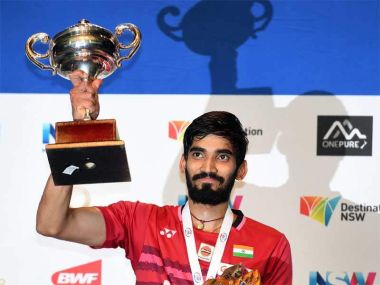 ஆஸ்திரேலிய சூப்பர் சீரீஸ் தொடரின் இறுதிப்போட்டி: கிடாம்பி ஸ்ரீகாந்த் சாதனை