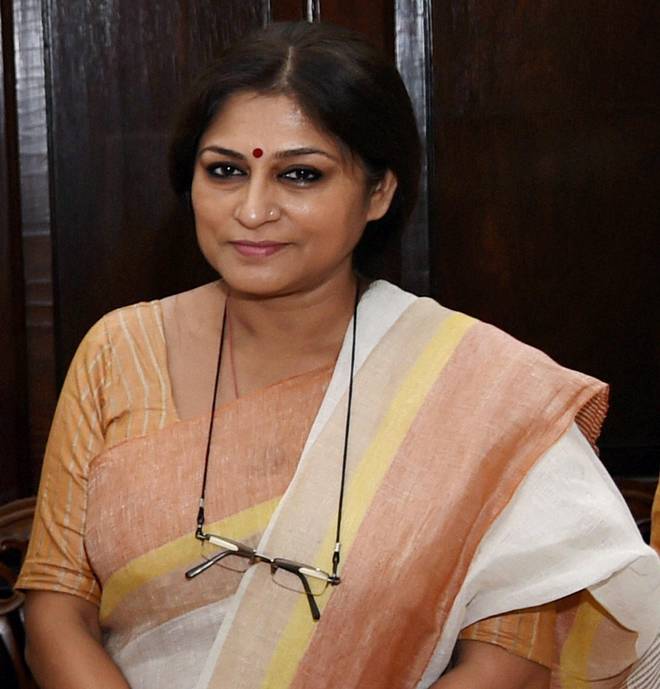 கற்பழிப்பு பற்றிய குதற்கப்பேச்சு: ரூபா கங்குலி மீது மேற்கு வங்க போலீசார் வழக்கு பதிவு