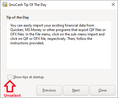 Using GnuCash - Chart of Accounts