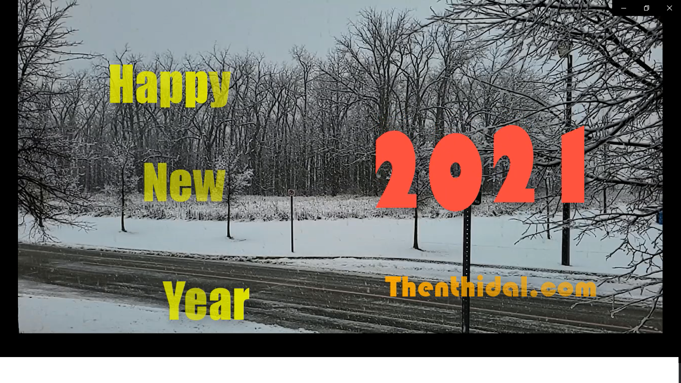 Happy New Year 2021 !