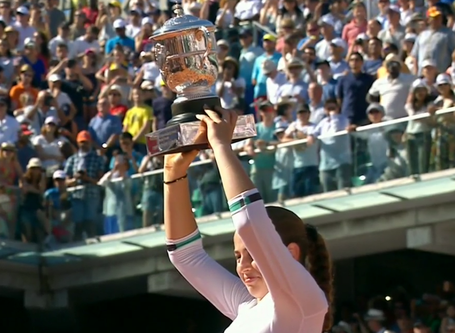 ஜெலீனா ஆஸ்டாபென்கோ ஃபிரெஞ்ச் ஓபன் பட்டத்தை வென்றார்