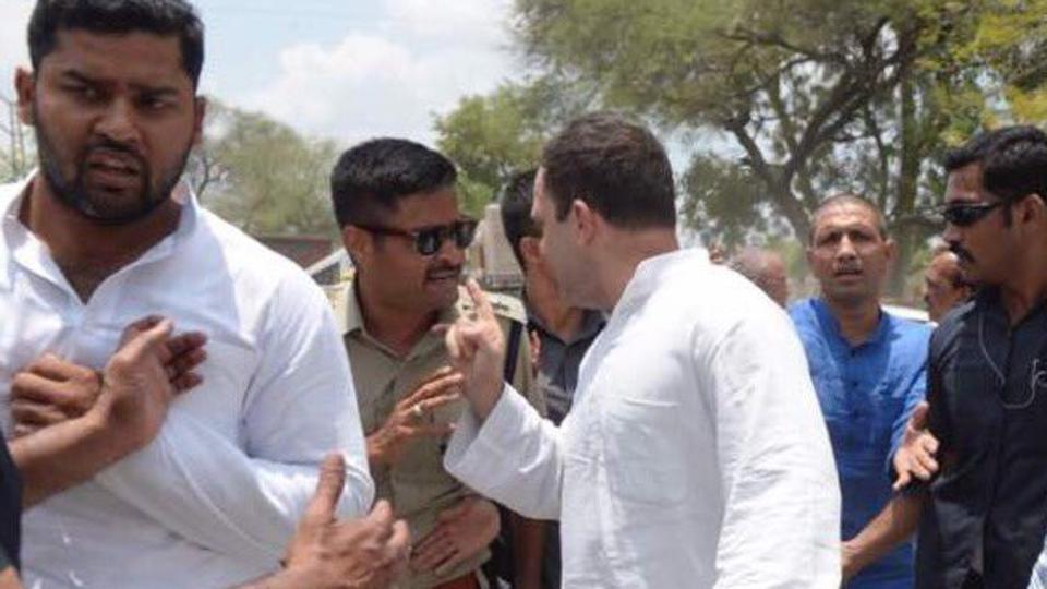 ம.பி. துப்பாக்கிச் சூட்டில் உயிரிழந்த விவசாயிகளை சந்திக்கச் சென்ற ராகுல் கைது