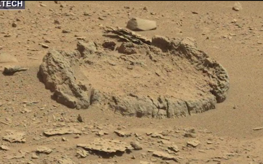 விசித்திரமான ‘கல் வட்டம்’ செவ்வாய் கிரகத்தில் காணப்பட்டது