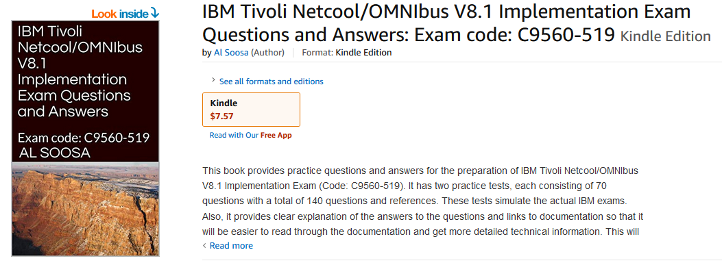 EBook for IBM Tivoli Netcool OMNIbus Exam