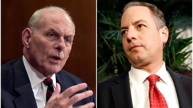 வெள்ளை மாளிகையின் தலைமை அலுவலரான ரெயின்ஸ் ப்ரீபஸுக்கு பதிலாக ஜான் கெல்லி நியமனம்