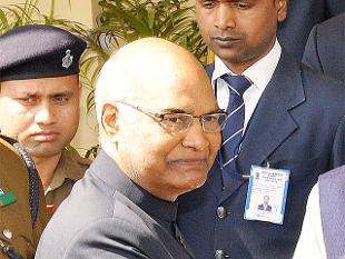 இந்தியாவின் 14 - வது ஜனாதிபதியாக ராம்நாத் கோவிந்த் 25 - ந் தேதி பதவி ஏற்கிறார்