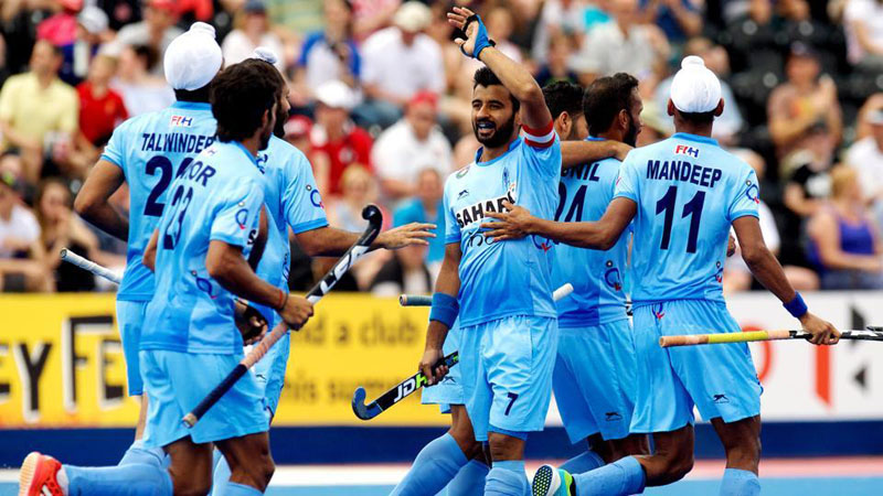 உலக ஹாக்கி லீகில் இந்தியா பாகிஸ்தானை வென்றது